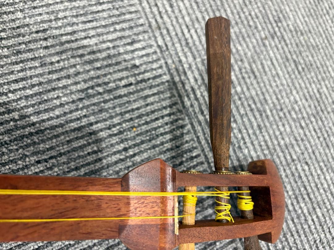 三味線 本体 花柄装飾 3弦 和楽器