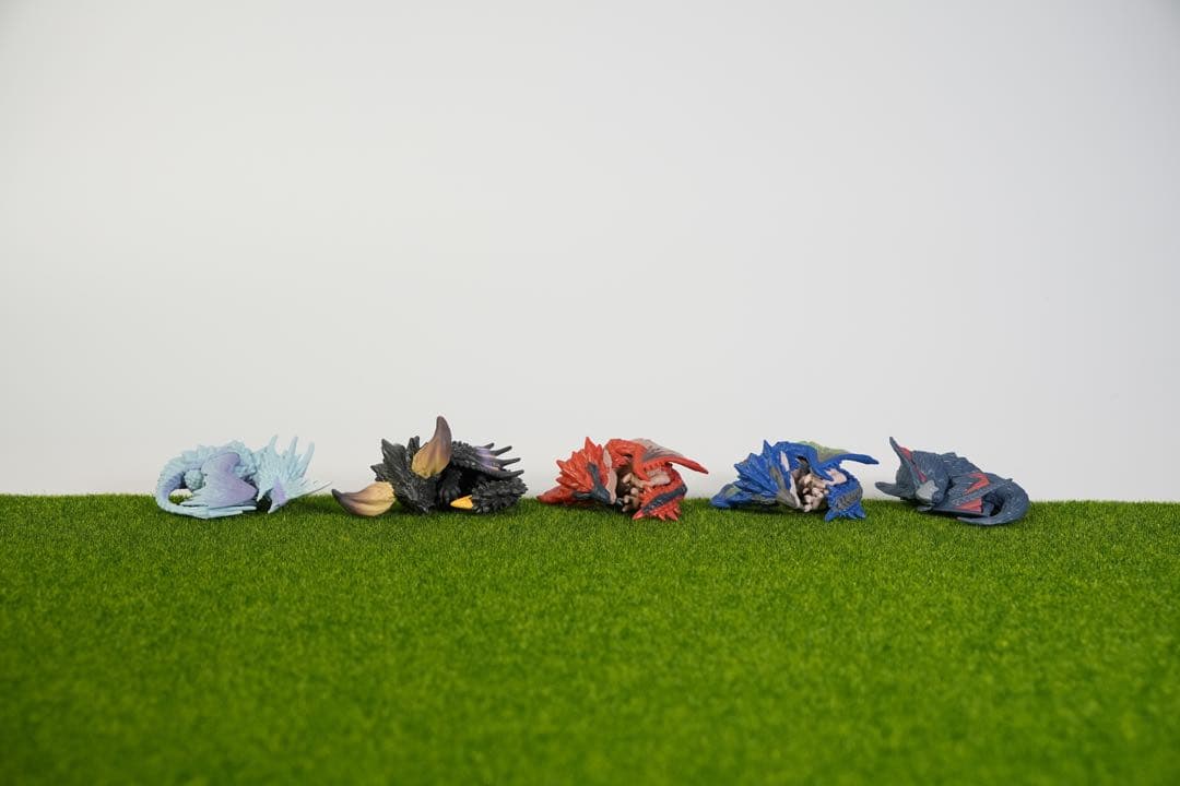モンスターハンター お眠りモンスター コンプ フィギュア + CFB セット