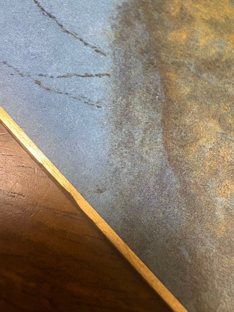 浜田昇児　風景画　　色紙サイン入り