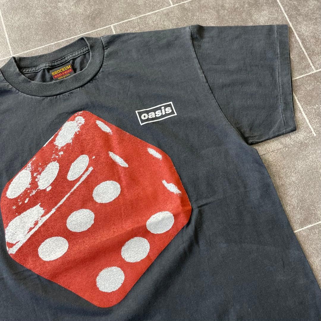 oasis オアシス DICE S/S Tシャツ フェード ブラック L