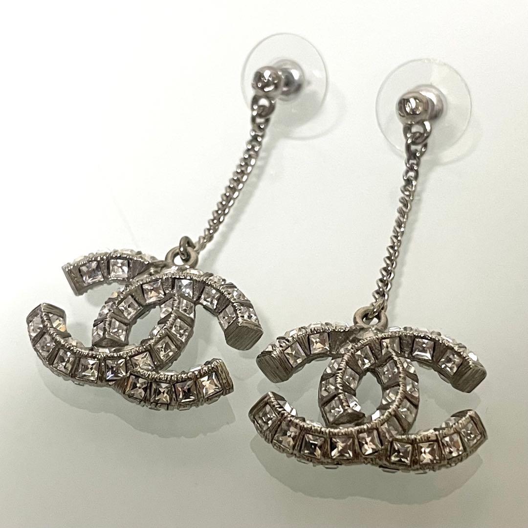 CHANEL シャネル ココマーク チャーム ヴィンテージ ピアス A63084