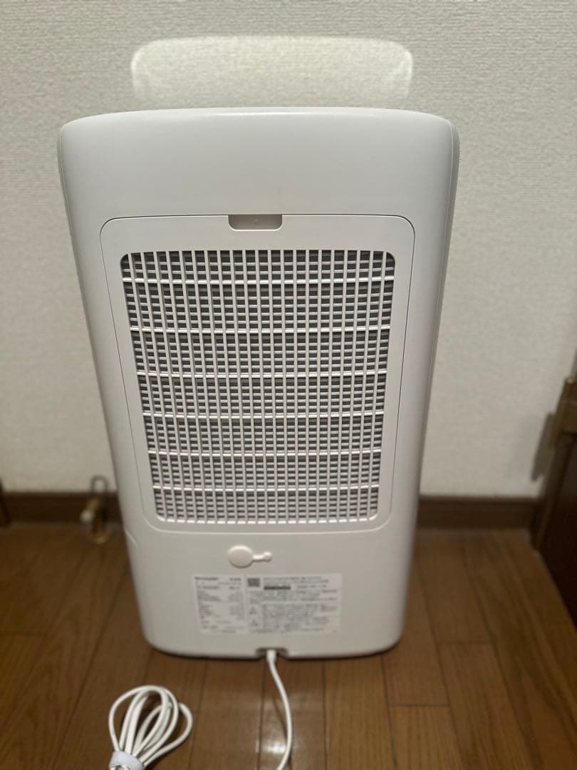 SHARP 衣類乾燥除湿機 2021年製 ハイブリッド式 CV-NH140-W