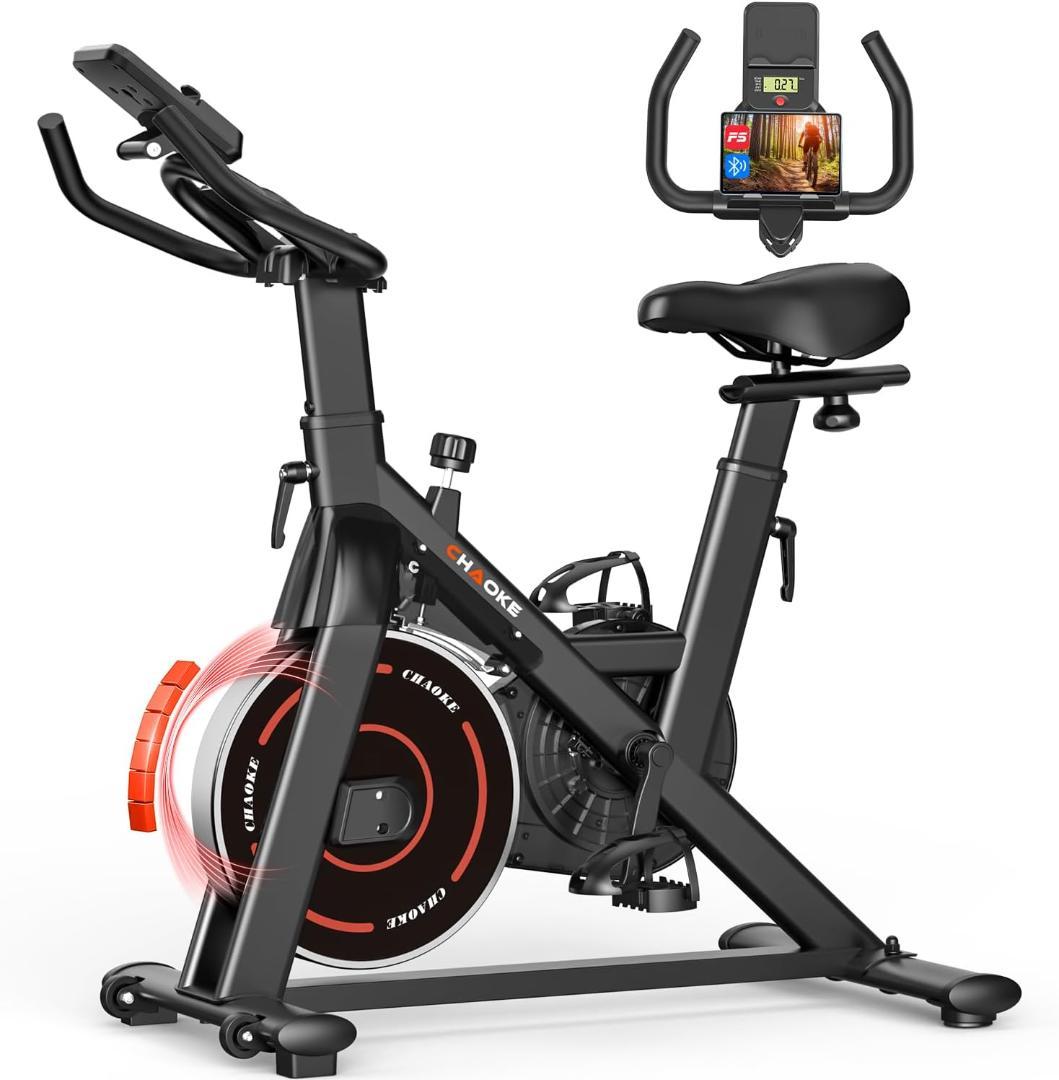 【270】CHAOKE フィットネスバイク スピンバイク エアロバイク 【Zwi
