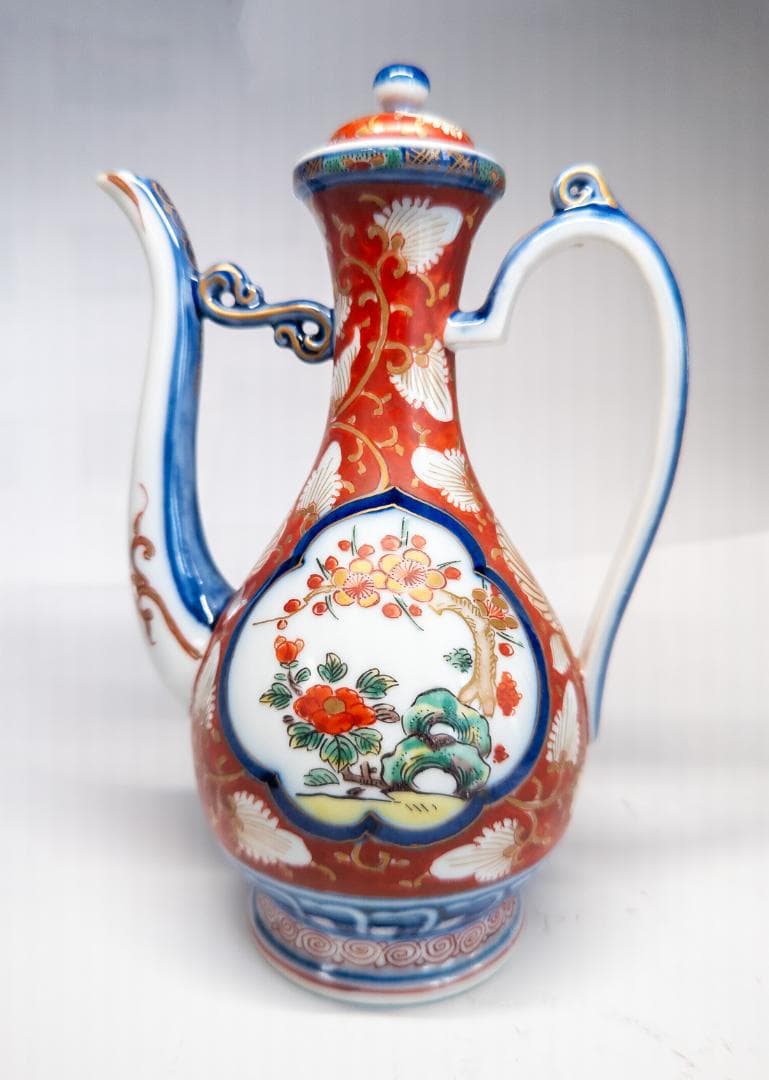 アンティーク水差しと猪口セット