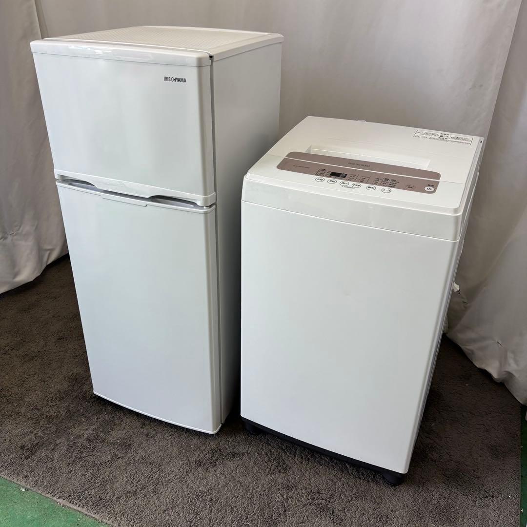 530❤️冷蔵庫　洗濯機　アイリスオーヤマ　一人暮らしセット　安い　中古　設置無料