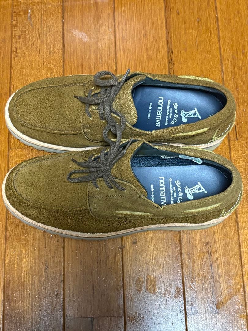 靴 Nonnative regal MARINER MOC SHOES