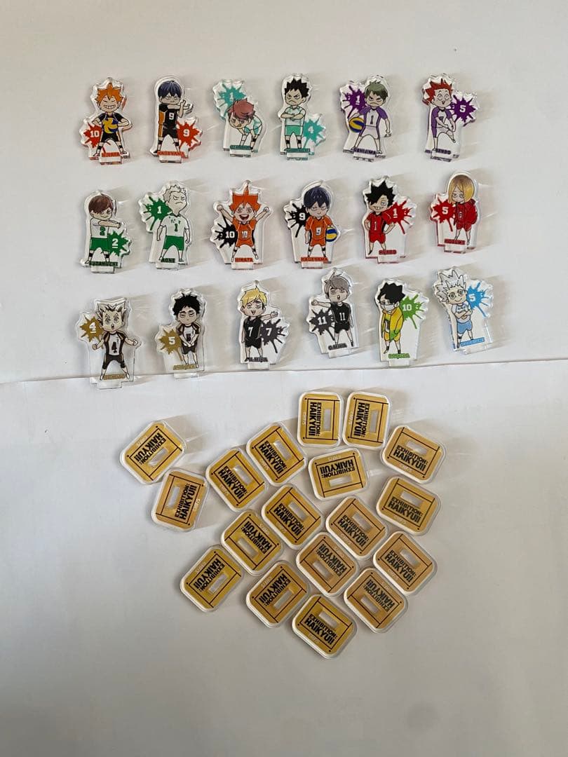ハイキュー展 アクリルminiフィギュア コンプリート 仙台 東京