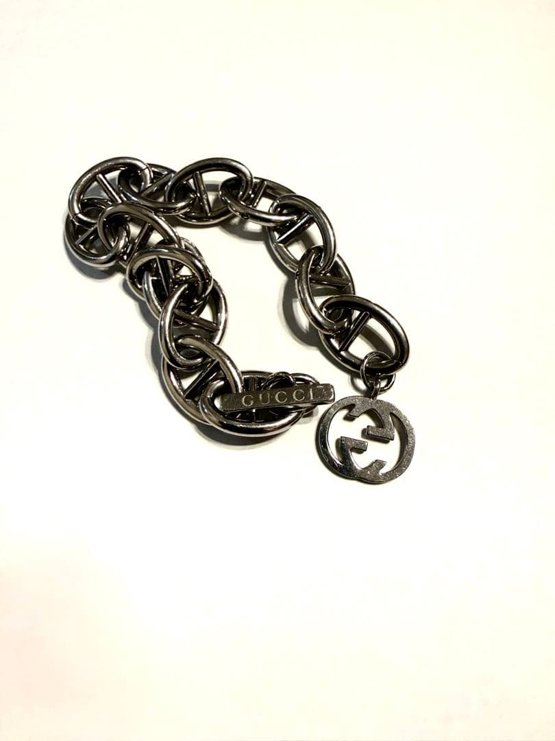 美品✨グッチ　ブレスレット　アンカーチェーン　シェーヌダンクル　トムフォード期