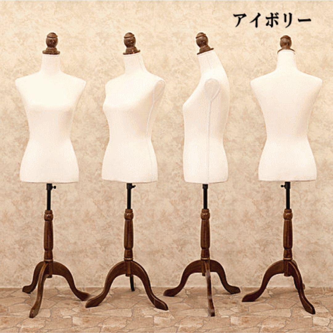 【ほぼ未使用】トルソー　クラシカル　マネキン　ヨーロッパ調　猫足　レディース