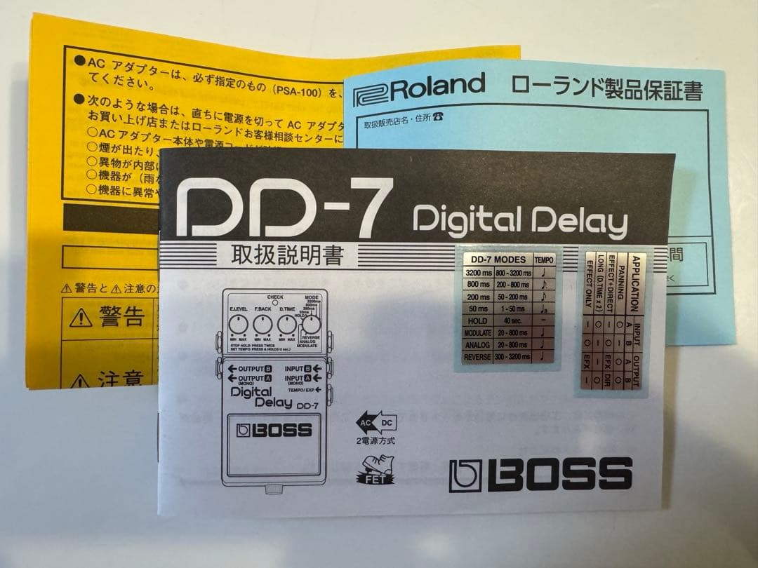 BOSS DD-7 美品 Digital Delay