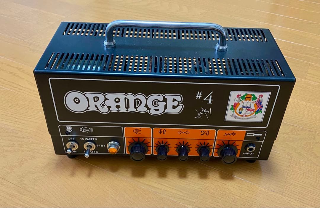 Orange #4 Jim Root シグネチャー　ヘッドアンプ