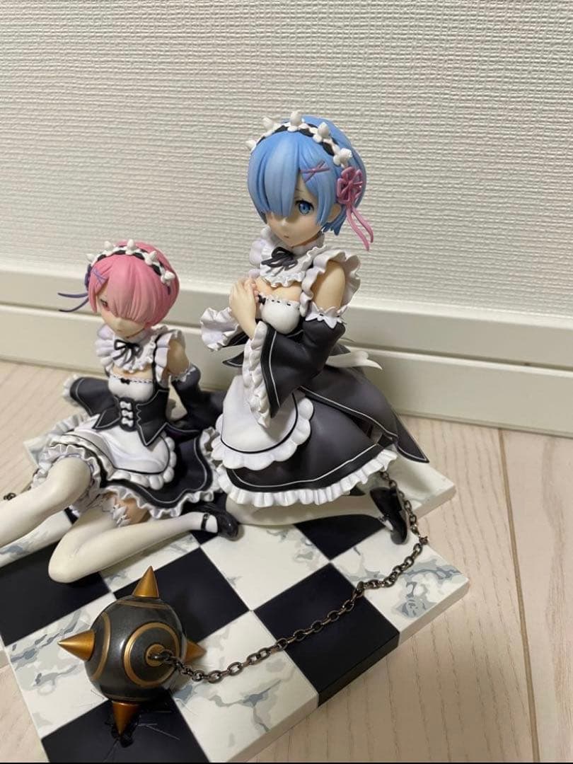 Re:ゼロ レム ラム フィギュア 電撃スペシャルセット リボルブ