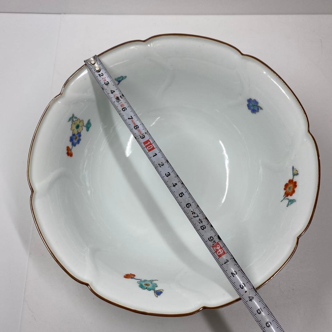 酒井田柿右衛門　大鉢　直径約約24㎝　東Y7-0117①