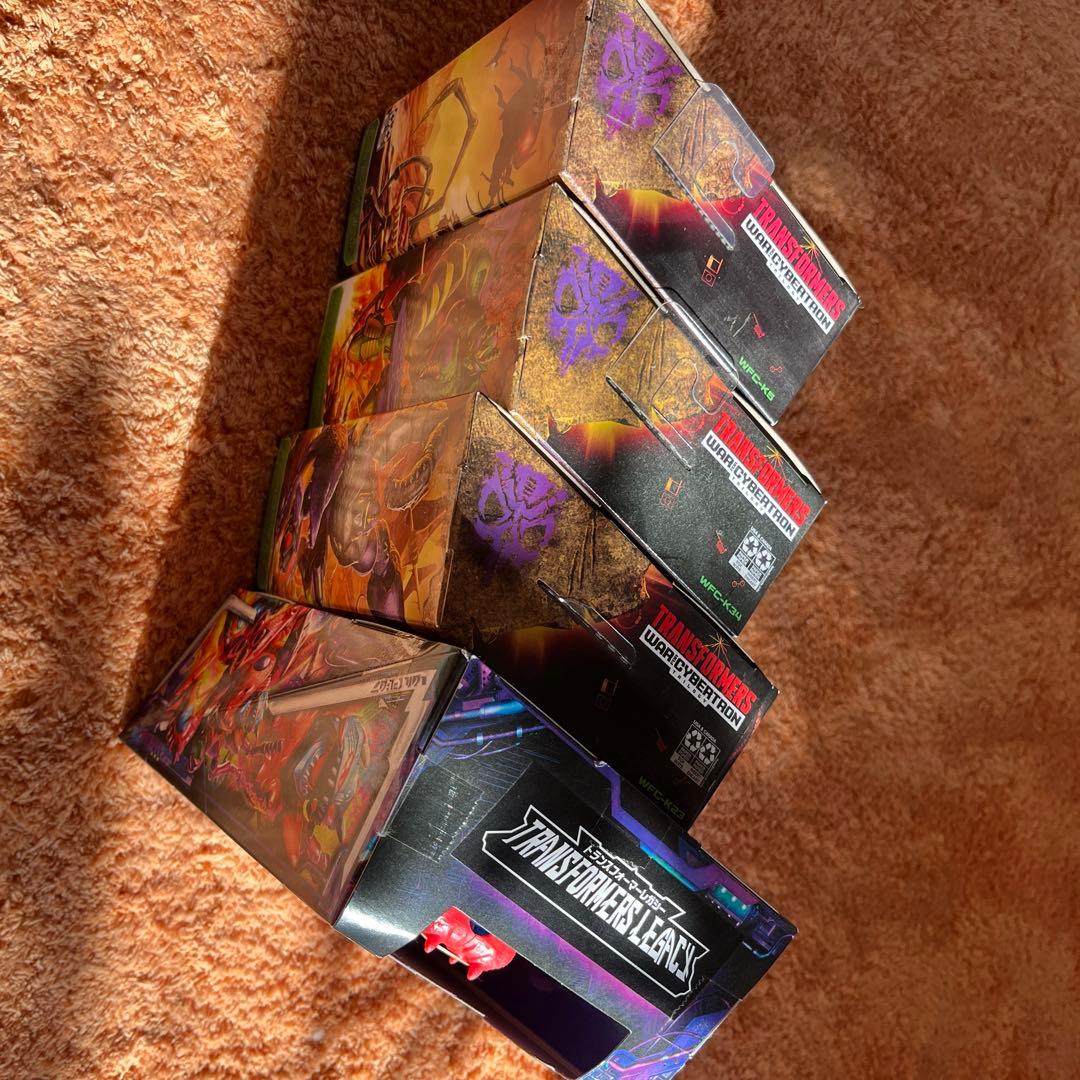 トランスフォーマー 4点セット レガシー インフェルノ ビーストウォーズ