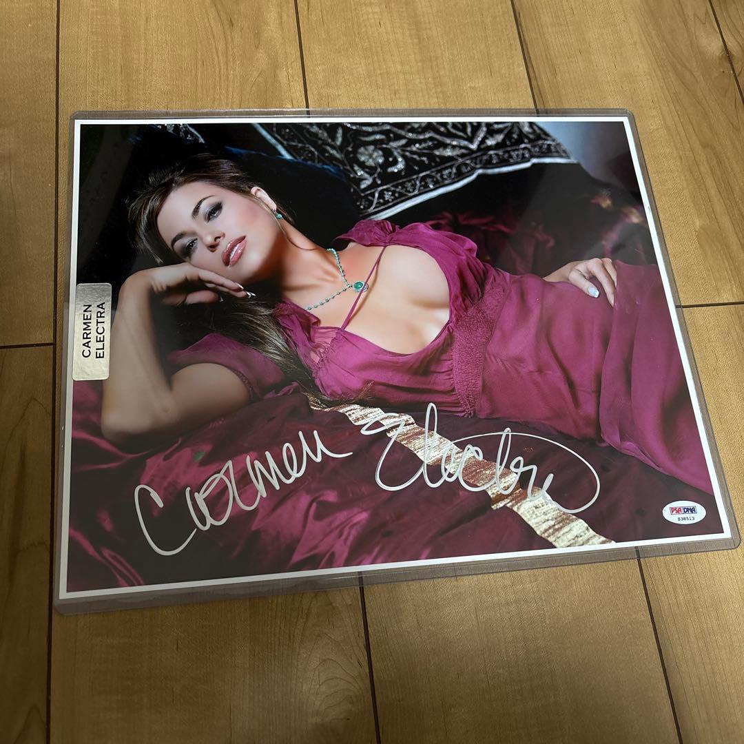 CARMEN ELECTRA autograph fhoto 11×14