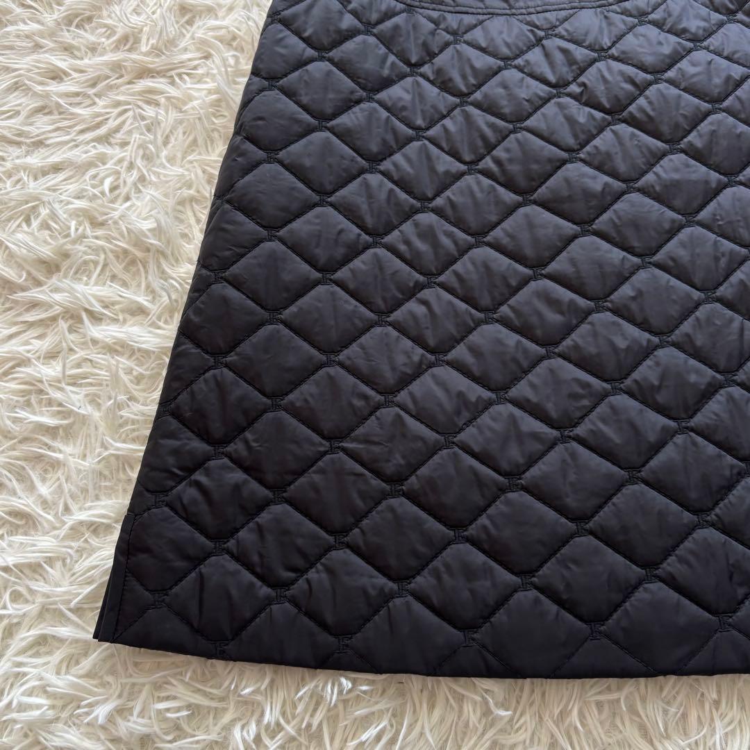 23AW 極美品 FOXEY CASSE-COU キルティングスカート 黒 40