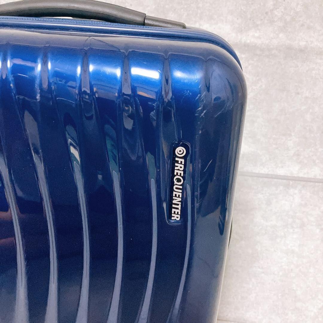FREQUENTER WAVE キャリーケース ネイビー 34L 機内持込サイズ