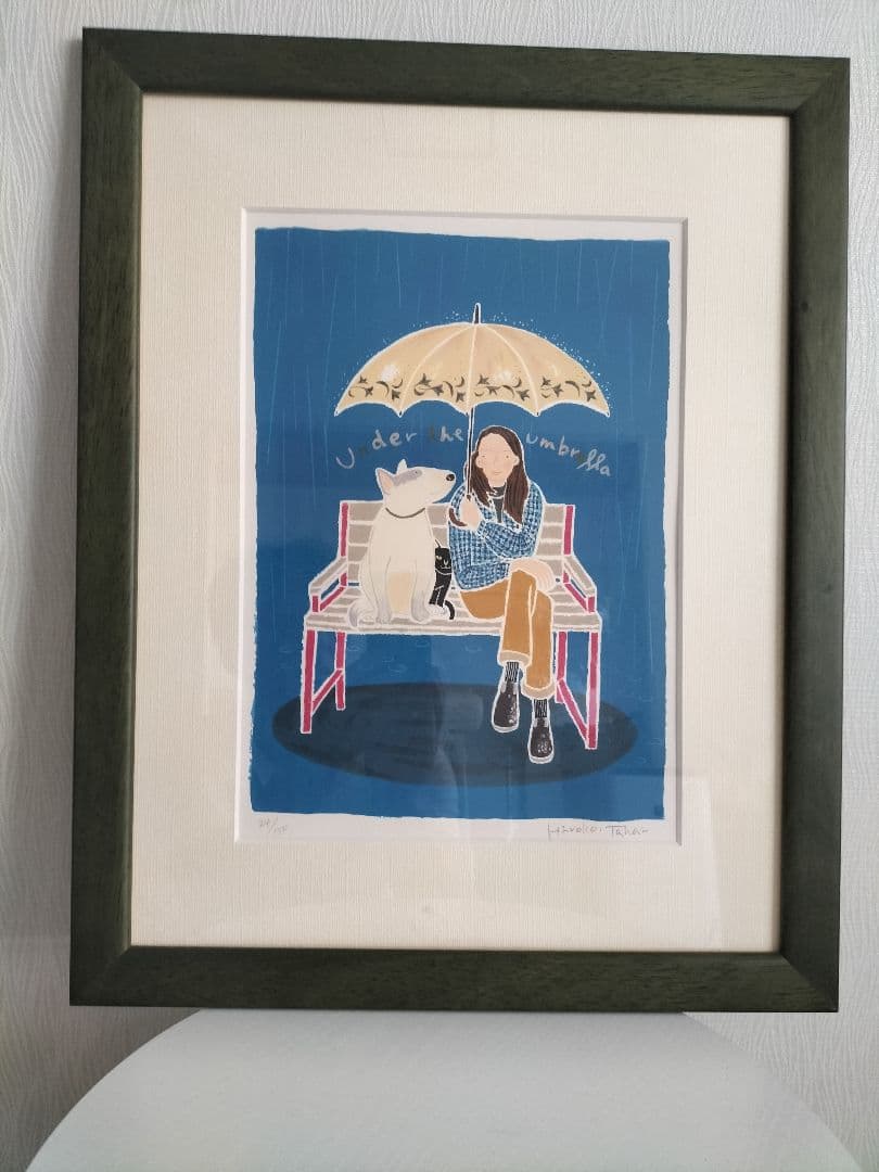 たかいひろこ　シルクスクリーン