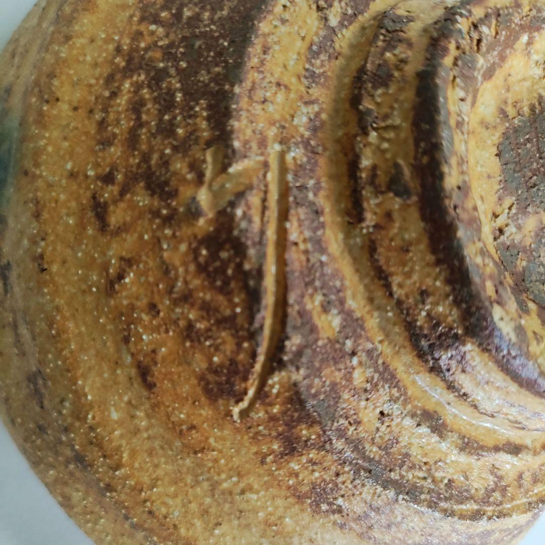 酎磨(浜田純理）　黄瀬戸山柿茶碗　桃山陶