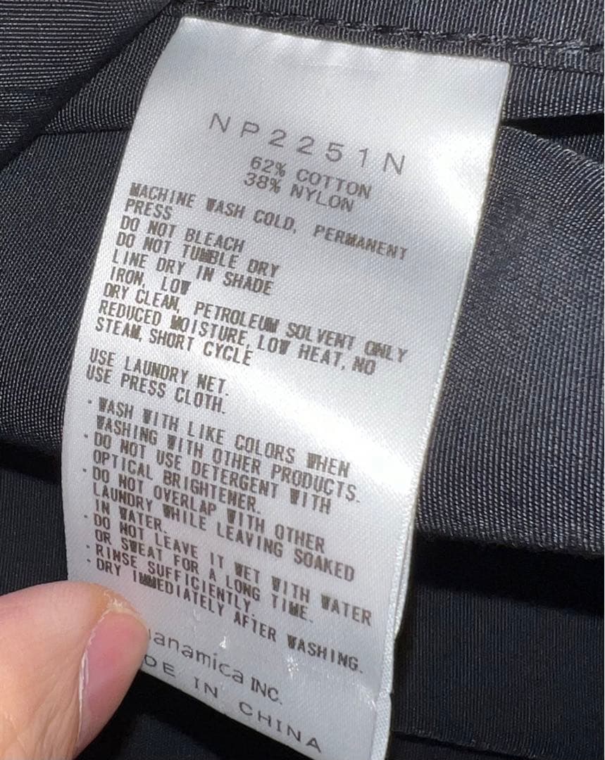 ノースフェイス　パープルレーベル　マウンテンウィンド　コーチジャケット　ブラック