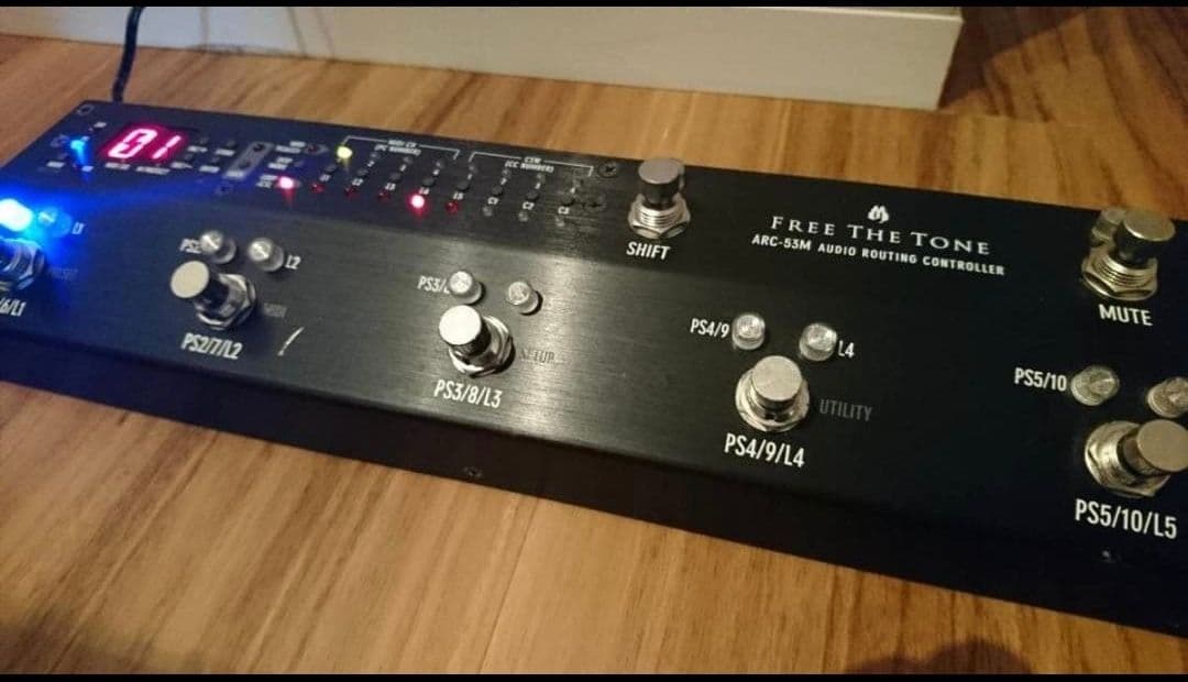 FREE THE TONE ARC-53M スイッチャー 黒