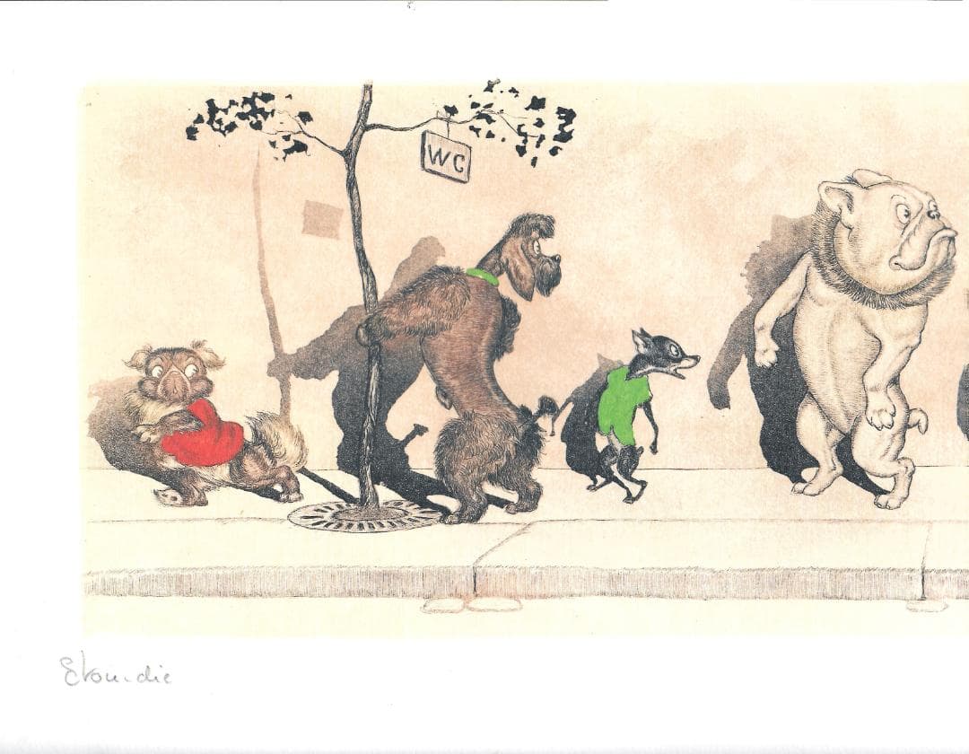 ボリス オクライン　 “dirty dogs of paris” 『あわて者』