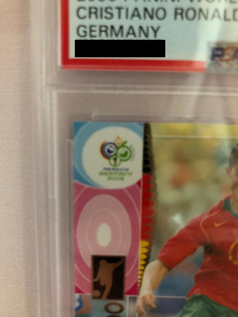 2006 WORLD CUP #169 クリスティアーノ・ロナウド PSA8