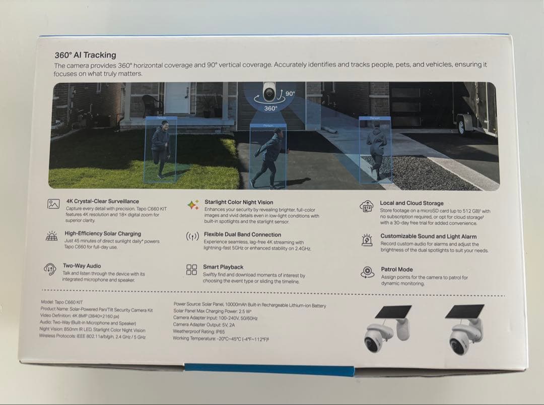 Tapo C660 Kit ソーラー防犯カメラ