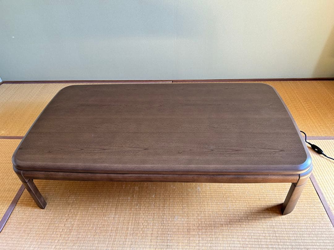 【ニトリ】 大型木製こたつ　ダークブラウン