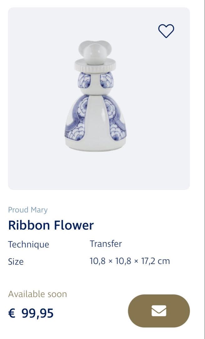 ロイヤルデルフト＊オランダ＊プラウドメアリー