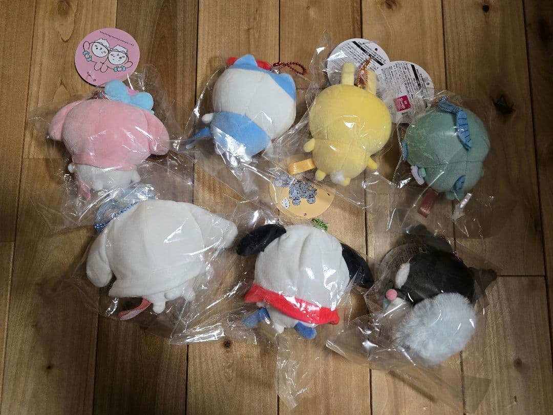 ちいかわ✕サンリオキャラクターズ ぷちミニマスコット 7点セット