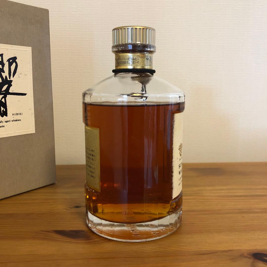 SUNTORYサントリー響【古酒】金キャップ裏ゴールドラベル750ml 未開栓