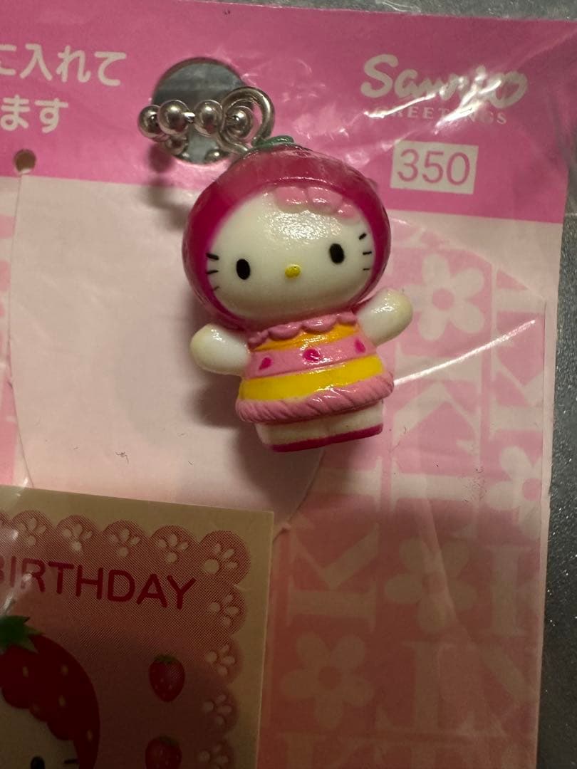 ゆ*）様 ハローキティストラップ　いちご　2点セット