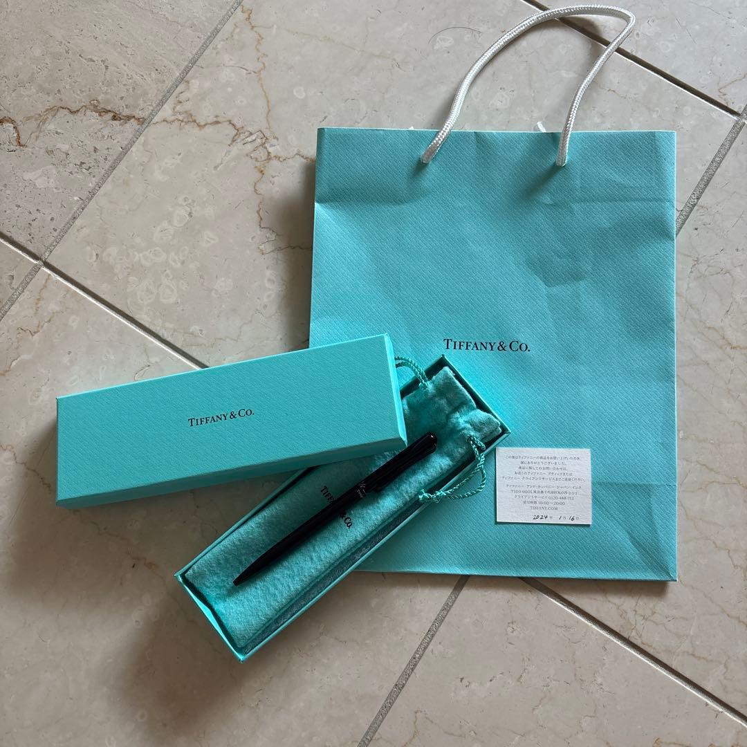 rrrrwan Tiffany & Co. ブラックボールペン