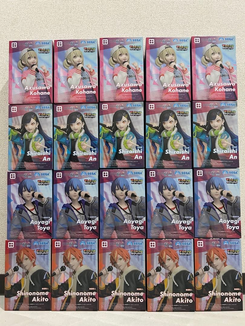 プロセカ Vivid Bad SQUAD フィギュア 全4種20体セット