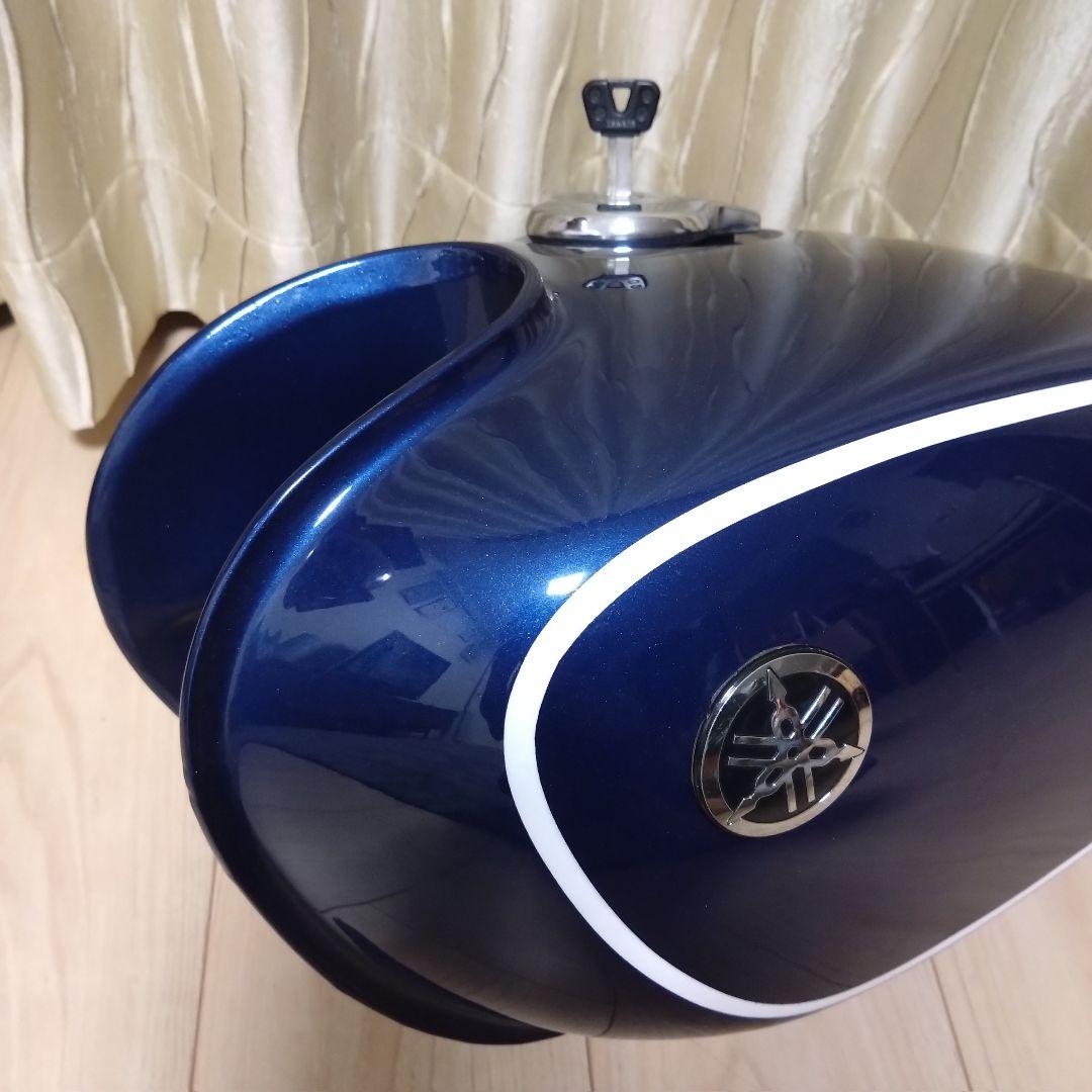 ナル SR400/500 AAA FRPナロータンク ブルーラメ 極美品