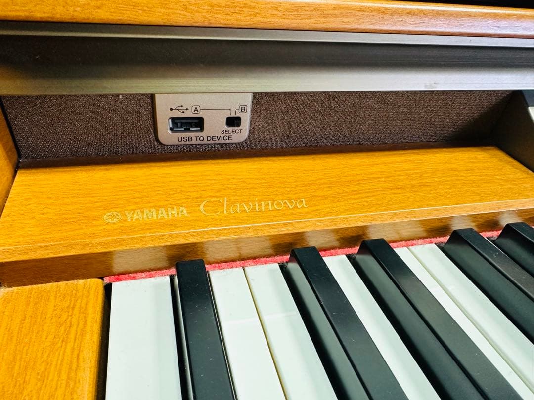 木目調 椅子付きYAMAHA クラビノーバ CLAVINOVA CLP-280C