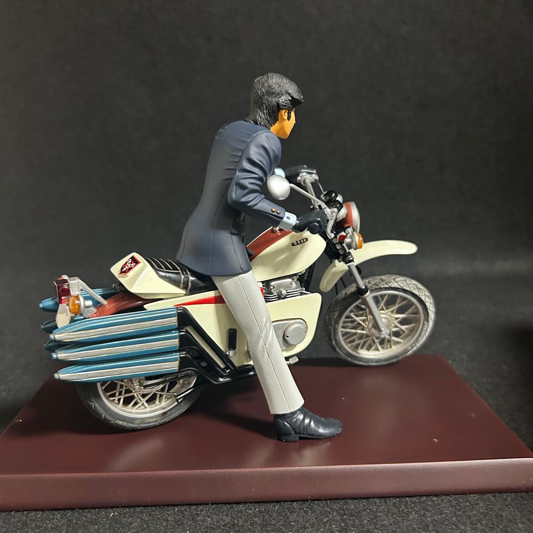 B-CLUB 本郷猛＆サイクロン号 フィギュア 仮面ライダー 1/12