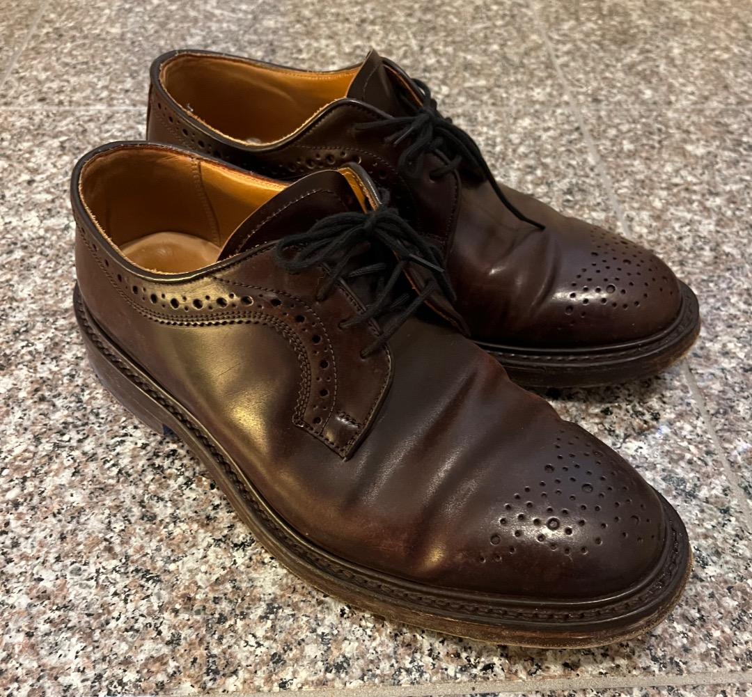 Tricker's トリッカーズ 革靴 ブラウン UK 26.5cm