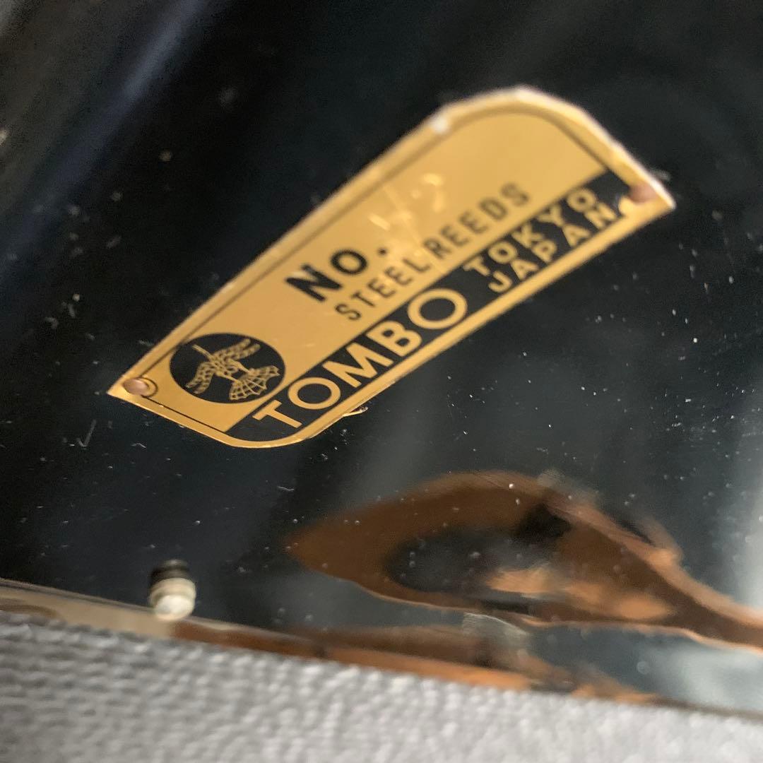 TOMBO アコーディオン　No52 ケース付き　トンボ　34鍵盤