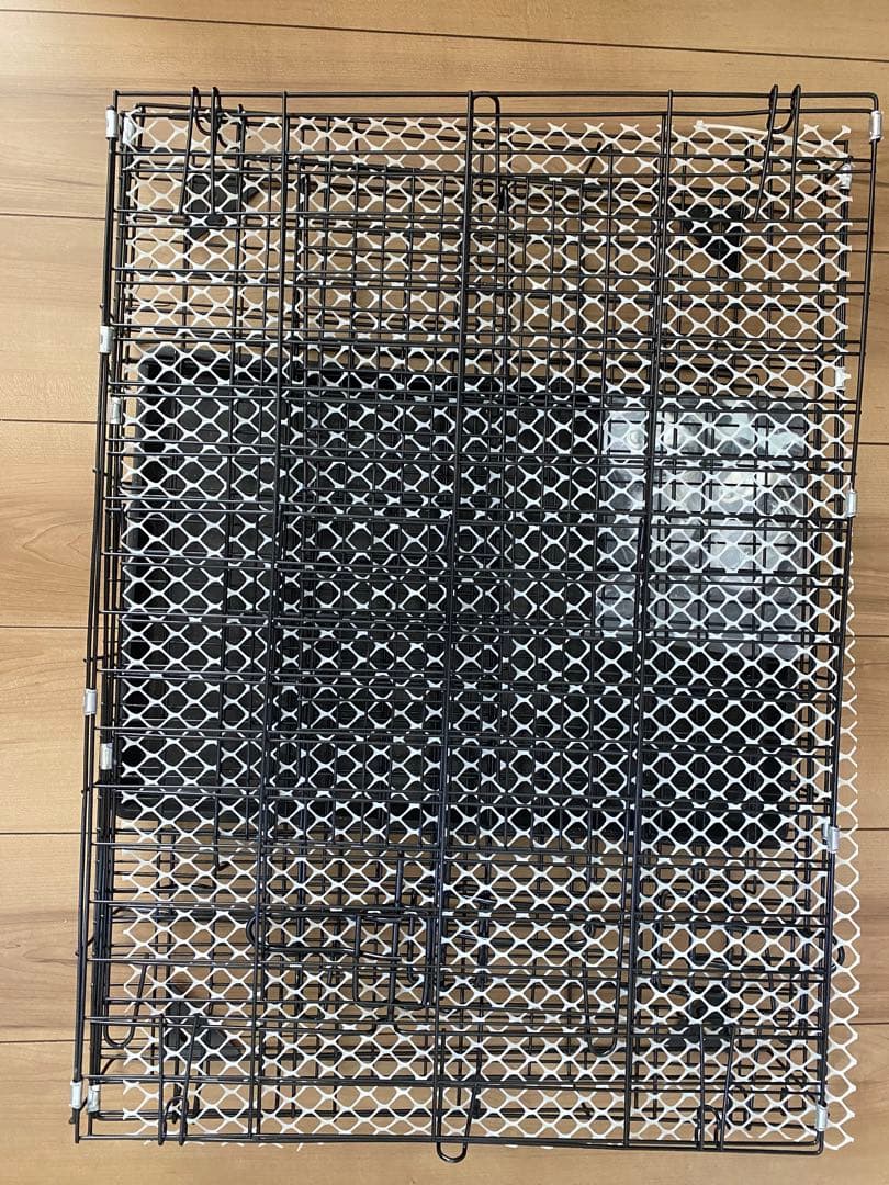 犬のケージ 犬 サークル ペットサークル 屋根付き　100*65.5*63CM