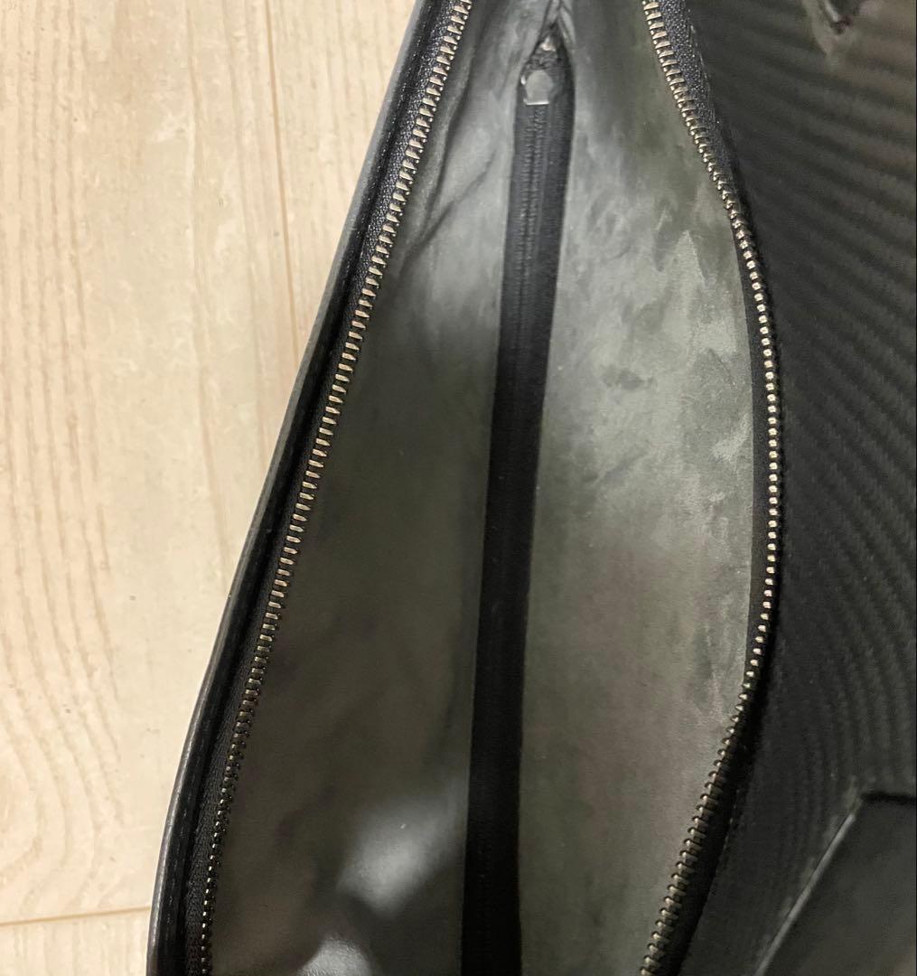 dunhill ダンヒル　シャーシ　ブリーフケース　カーボン　黒　ビジネスバッグ