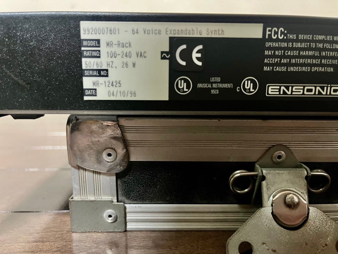 【ENSONIQ MR-Rack】 エンソニック MR-Rack 音源モジュール