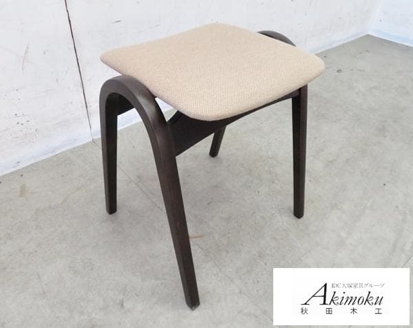 展示品■秋田木工■剣持スツール■スツールNo.202■名作■剣持勇■曲木■