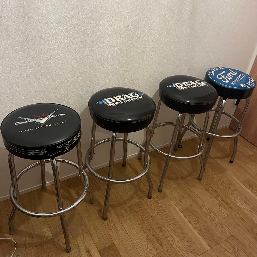 バースツール　4脚セット　引き取りのみ