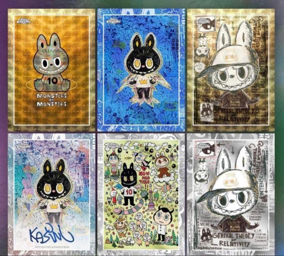 Topps Chrome 10周年記念ボックス　ラブブ　2BOX 新品未開封