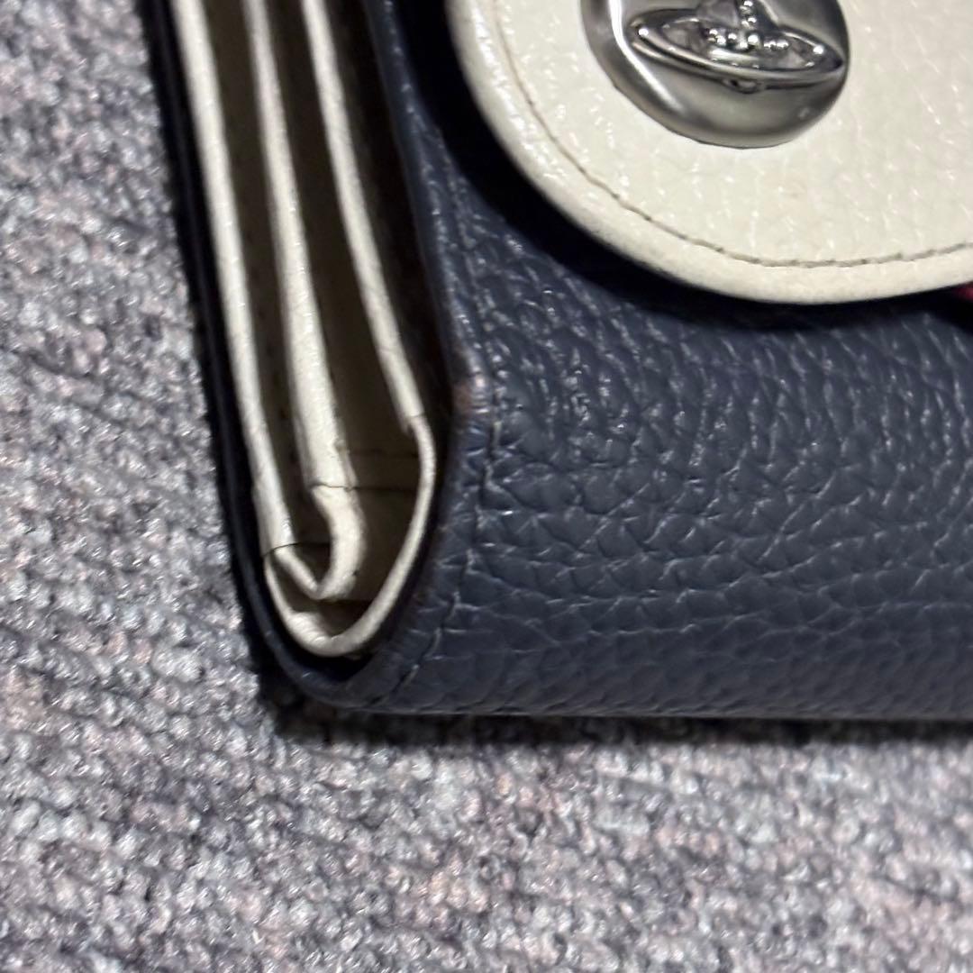 【緊急値下げ】 Vivienne Westwood ダブルフラップ二つ折り財布