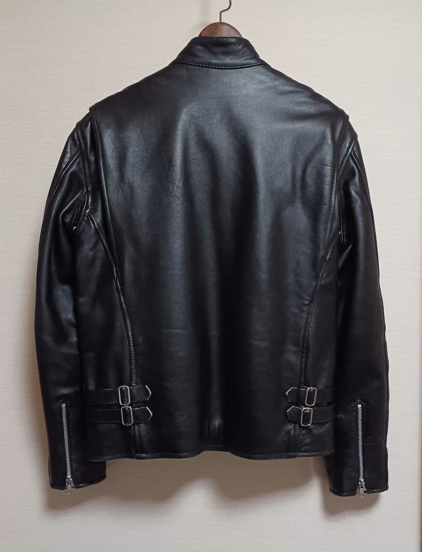HORN WORKS ホーンワークス レザー ライダースジャケット 本革 LL