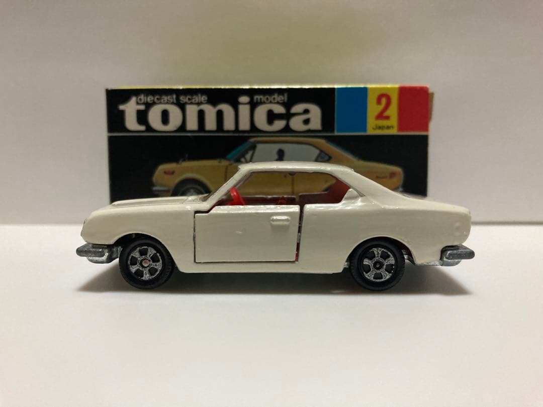 トミカ　黒箱　日本製　コロナマークII 1900 HT 1Aホイール