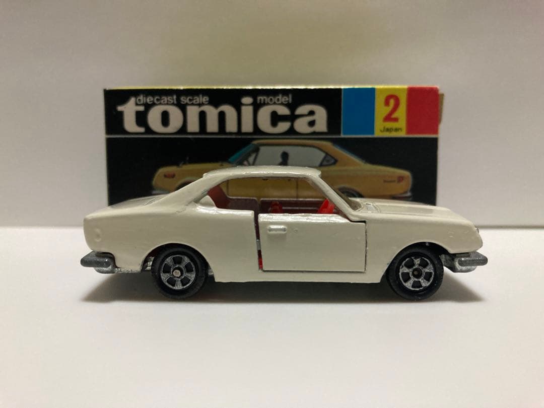 トミカ　黒箱　日本製　コロナマークII 1900 HT 1Aホイール